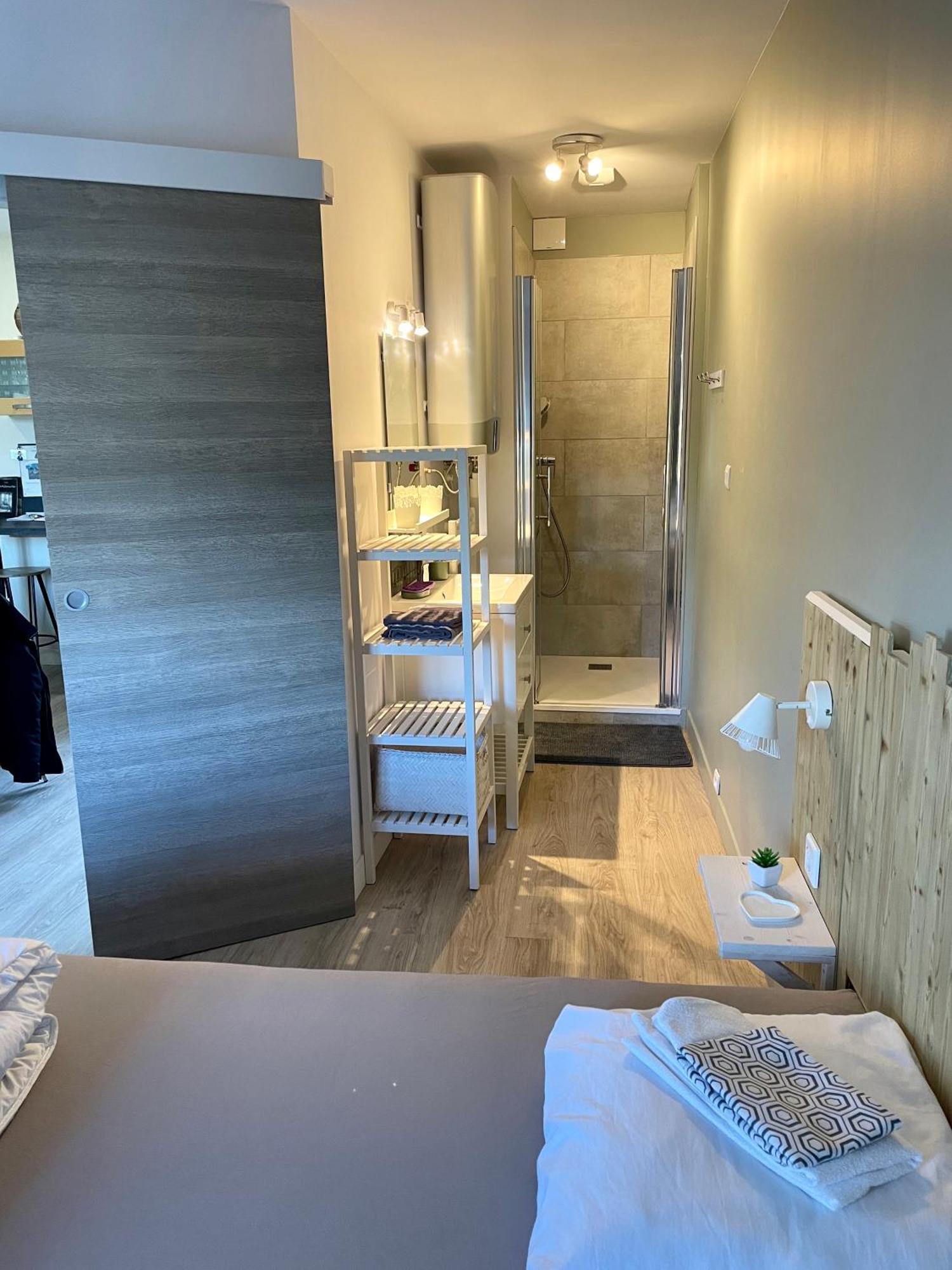 Saint-Aubin-Sur-Mer: Bel appartement traversant Exterior foto